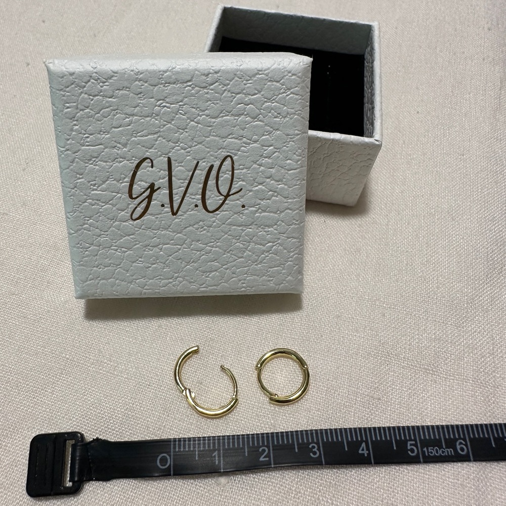 GVO Earrings for Sensitive Skin - 2 pairs